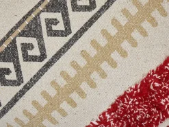 Set di 2 cuscini BETULA Cotone 30 x 50 cm Beige Trama geometrica