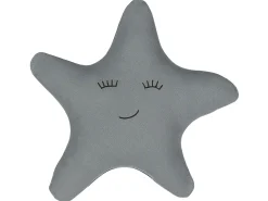 Set di 2 cuscini BHOPAL Cotone 40 x 40 cm Grigio Stella