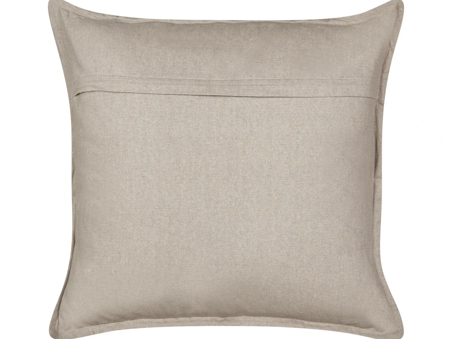 Set di 2 cuscini BOSSIELLA Cotone 45 x 45 cm Tortora Trama animale