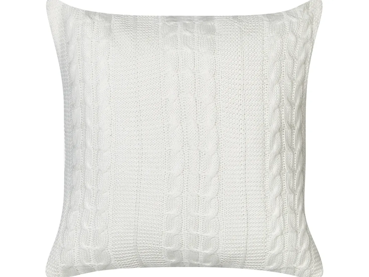 Set di 2 cuscini CADETIA Cotone 45 x 45 cm Bianco Tinta unita