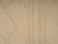 Set di 2 cuscini CAESIA Cotone 30 x 50 cm Beige Tinta unita
