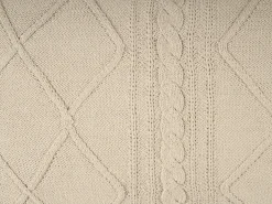 Set di 2 cuscini CAESIA Cotone 30 x 50 cm Beige chiaro Tinta unita