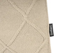 Set di 2 cuscini CAESIA Cotone 30 x 50 cm Beige chiaro Tinta unita