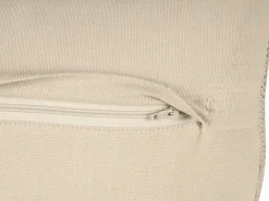 Set di 2 cuscini CAESIA Cotone 30 x 50 cm Beige chiaro Tinta unita