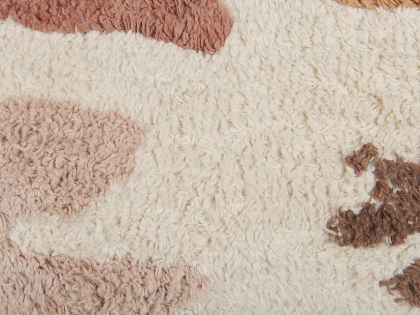 Set di 2 cuscini CAMASSIA Cotone 30 x 50 cm Beige Trama astratta
