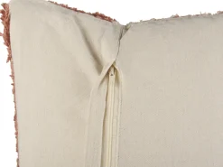 Set di 2 cuscini CAMASSIA Cotone 30 x 50 cm Beige Trama astratta