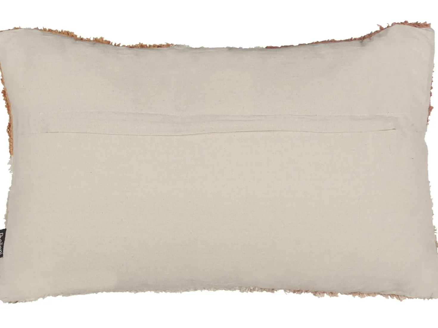 Set di 2 cuscini CAMASSIA Cotone 30 x 50 cm Beige Trama astratta
