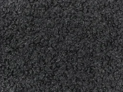 Set di 2 cuscini CAMPONULA Bouclé 40 x 40 cm Nero Tinta unita