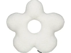Set di 2 cuscini CAMPONULA Bouclé 40 x 40 cm Bianco sporco Tinta unita