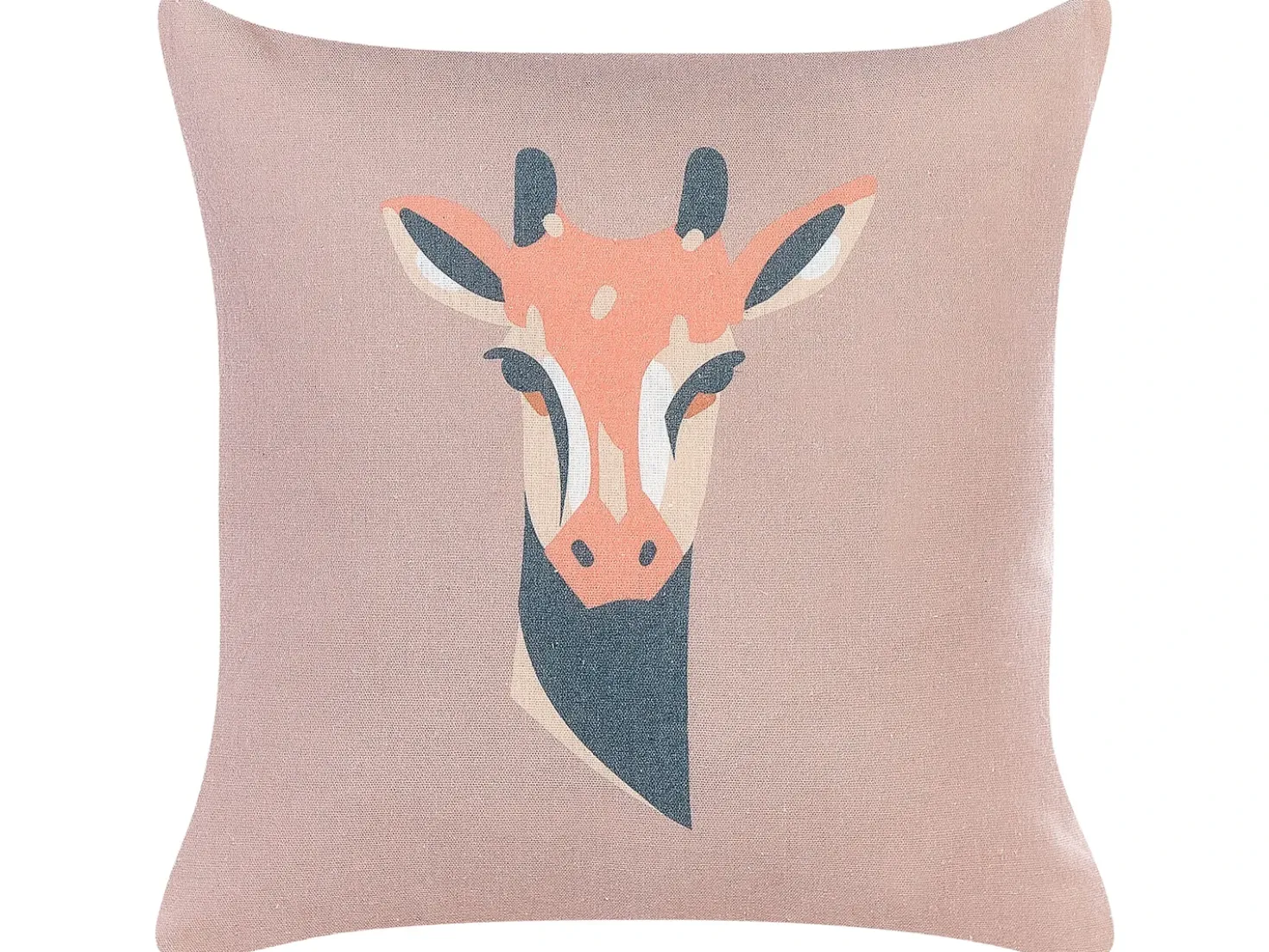 Set di 2 cuscini CANDELABRA 45 x 45 cm Rosa Trama animale