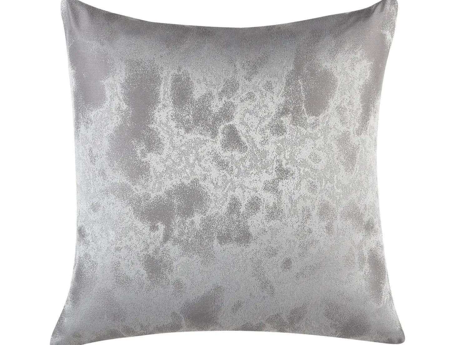 Set di 2 cuscini CASSIA 45 x 45 cm Grigio Trama geometrica