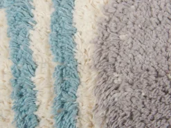Set di 2 cuscini CASSIOPE Cotone 30 x 50 cm Bianco Trama geometrica