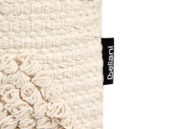 Set di 2 cuscini CATALPA Cotone 45 x 45 cm Bianco Trama geometrica