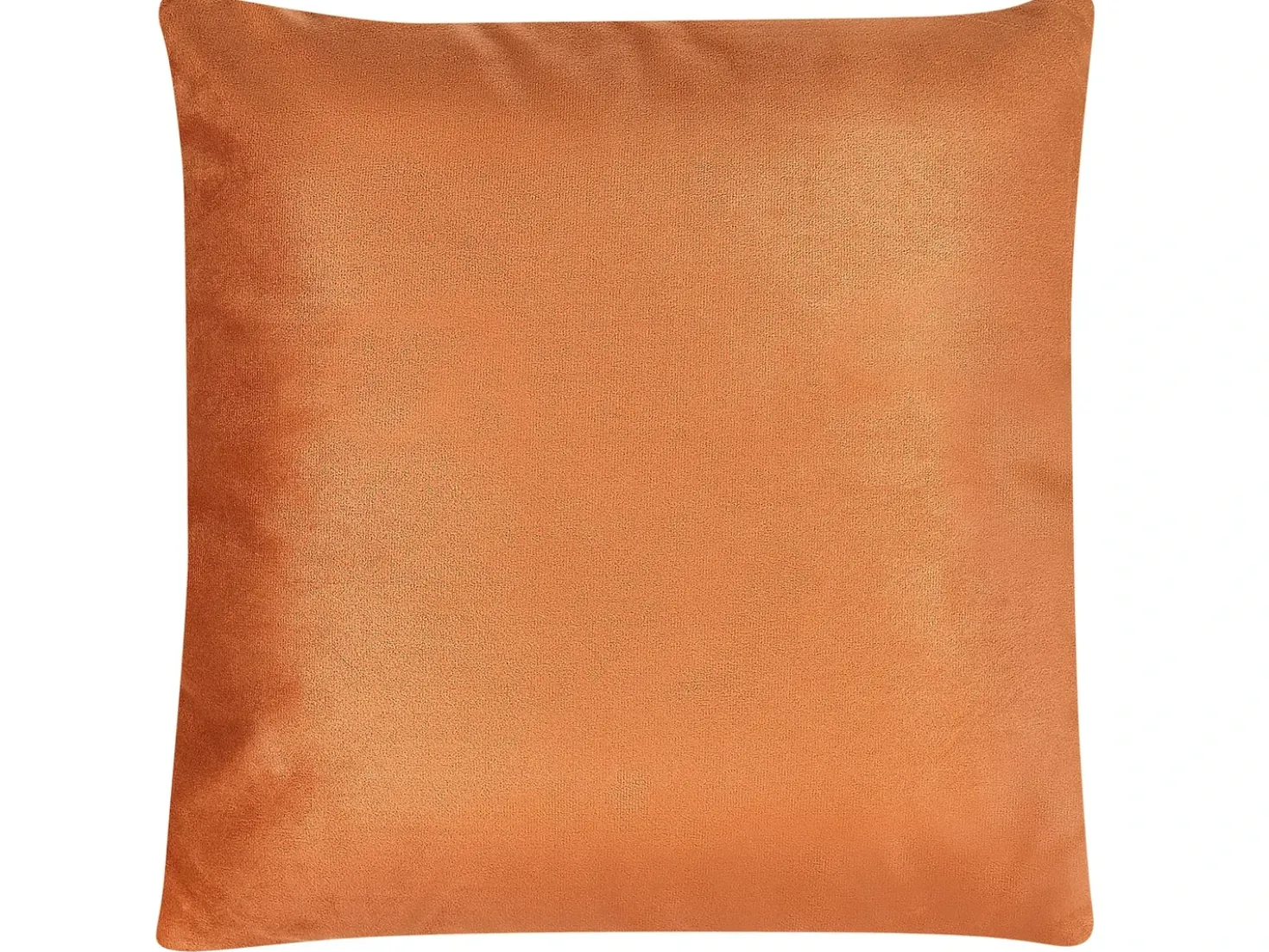 Set di 2 cuscini CEROPEGIA Velluto 45 x 45 cm Arancione Trama geometrica