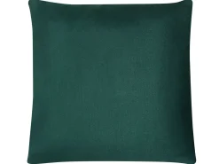 Set di 2 cuscini CEROPEGIA Velluto 45 x 45 cm Verde smeraldo Trama geometrica