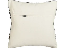 Set di 2 cuscini CHITTOOR Cotone 50 x 50 cm Nero Trama geometrica