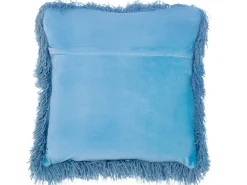 Set di 2 cuscini CIDE 45 x 45 cm Blu Tinta unita