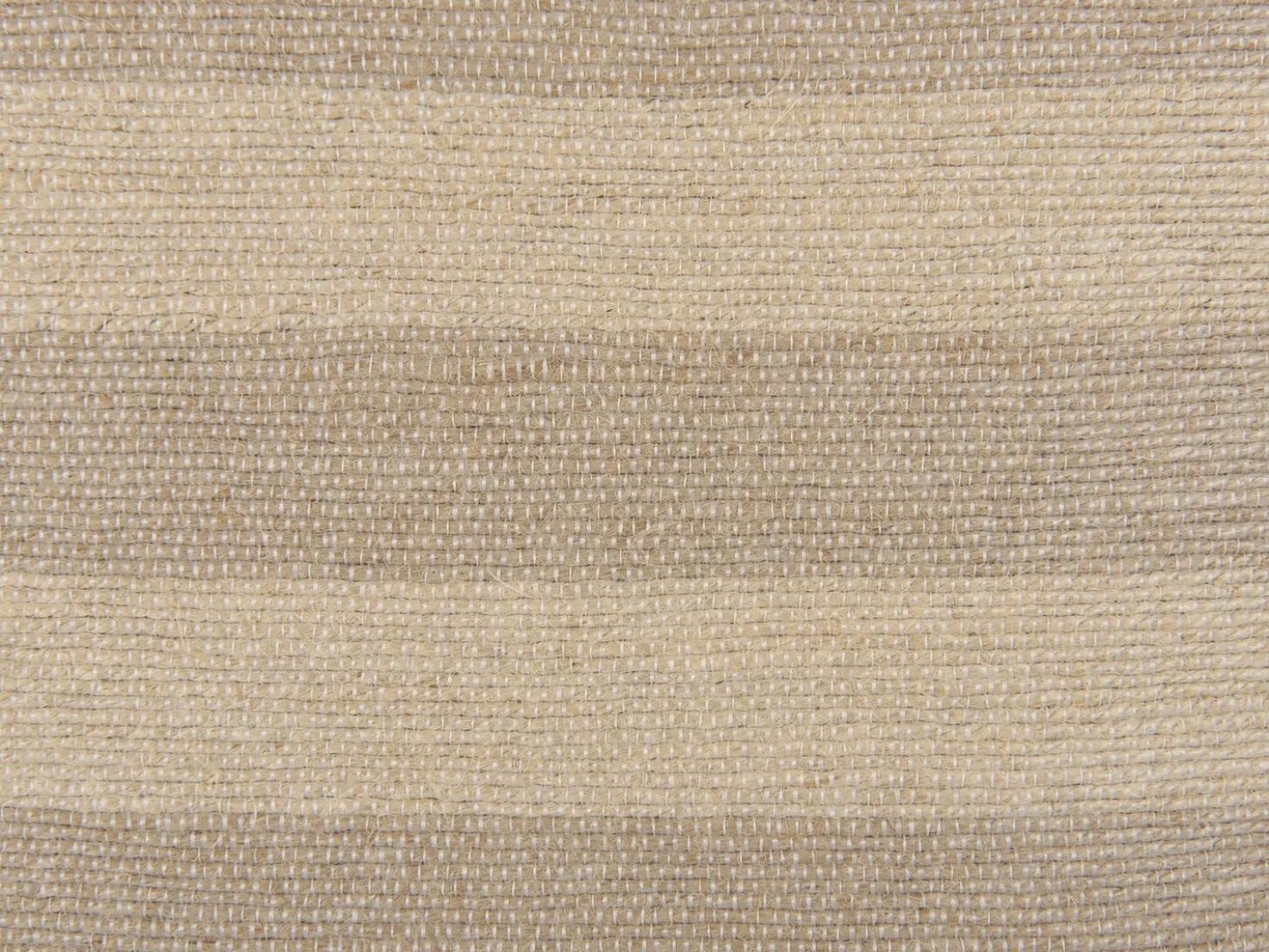 Set di 2 cuscini CIRSIUM Iuta 45 x 45 cm Beige A strisce