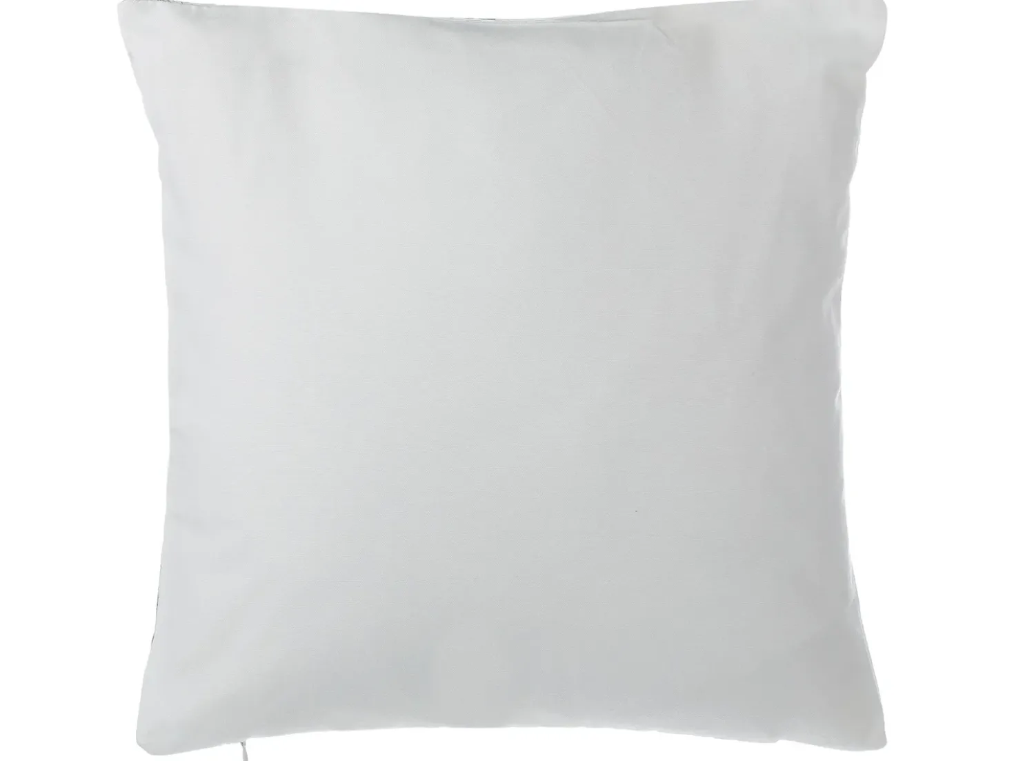 Set di 2 cuscini CLEOME 45 x 45 cm Bianco Grigio Blu Trama geometrica