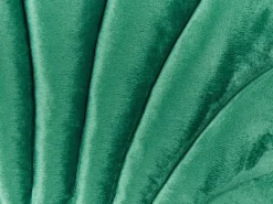 Set di 2 cuscini CONSOLIDA Velluto 47 x 35 cm Verde smeraldo Tinta unita