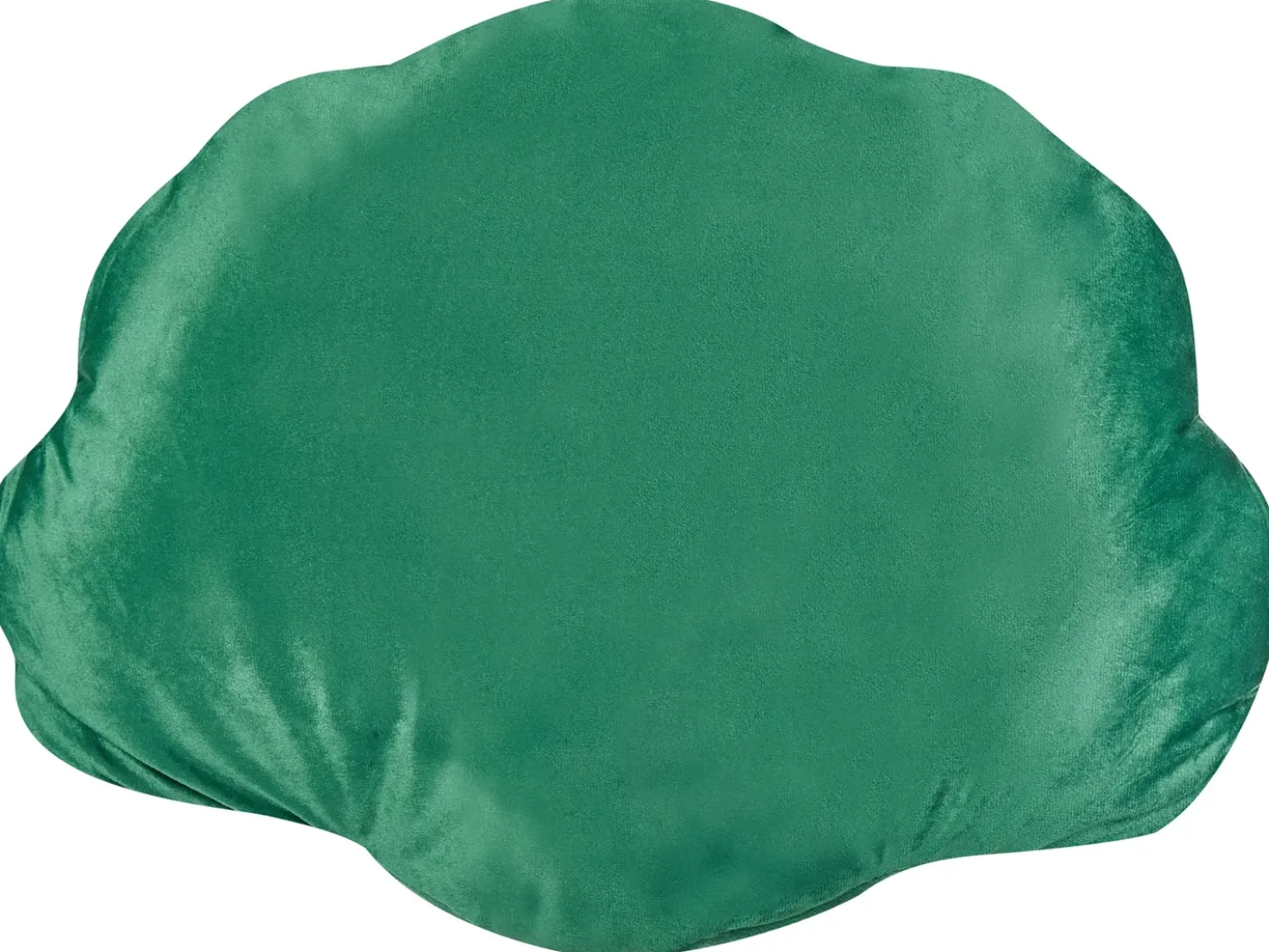Set di 2 cuscini CONSOLIDA Velluto 47 x 35 cm Verde smeraldo Tinta unita