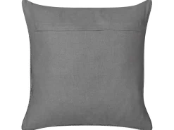Set di 2 cuscini CONSTYLIS Cotone 45 x 45 cm Grigio scuro Tinta unita