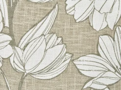 Set di 2 cuscini CYANOTIS Cotone 45 x 45 cm Verde Trama floreale