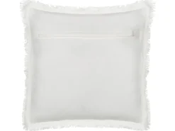Set di 2 cuscini CYANOTIS Cotone 45 x 45 cm Verde Trama floreale