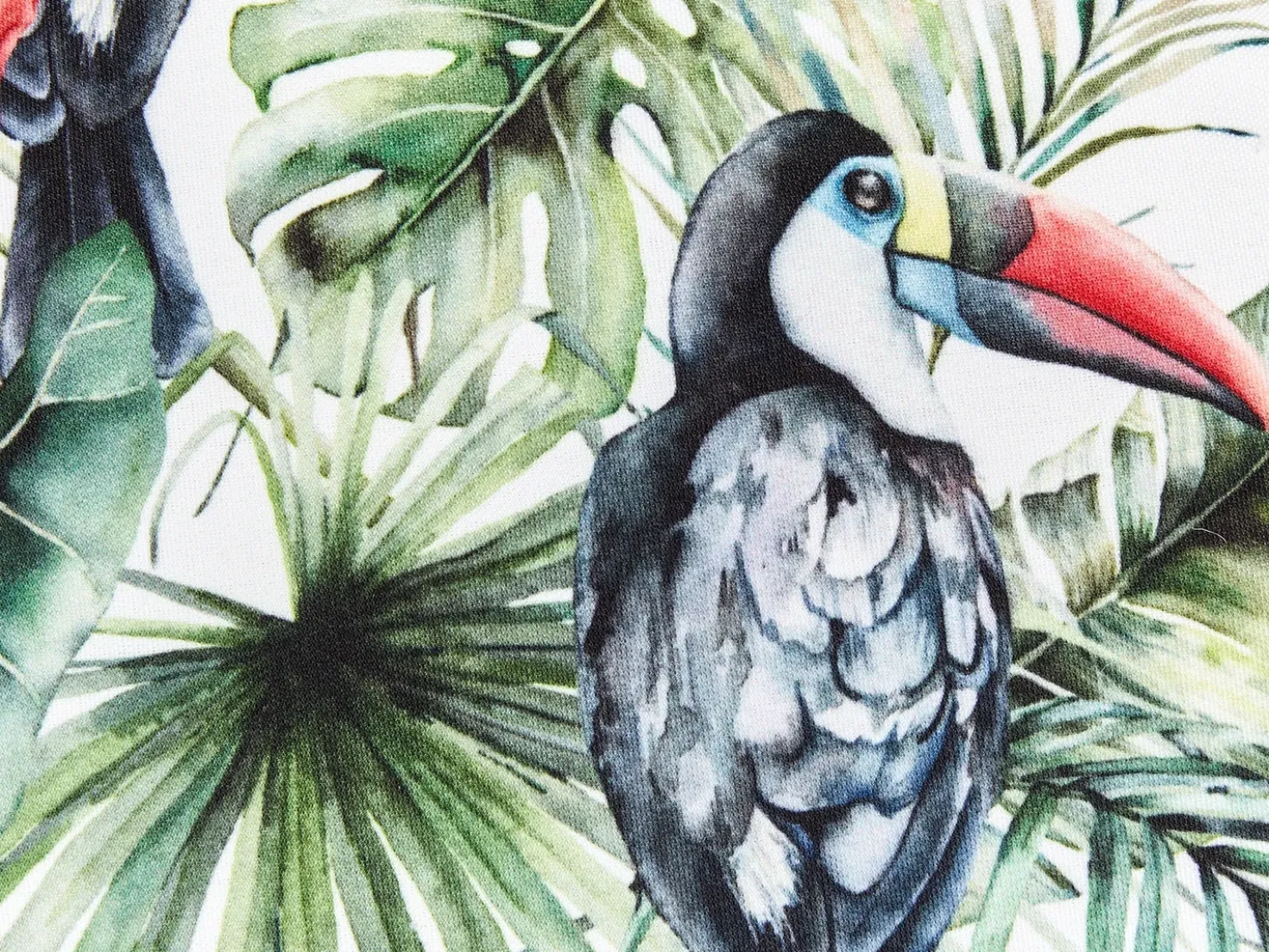 Set di 2 cuscini da esterno MALLARE Trama animale 40 x 40 cm Verde