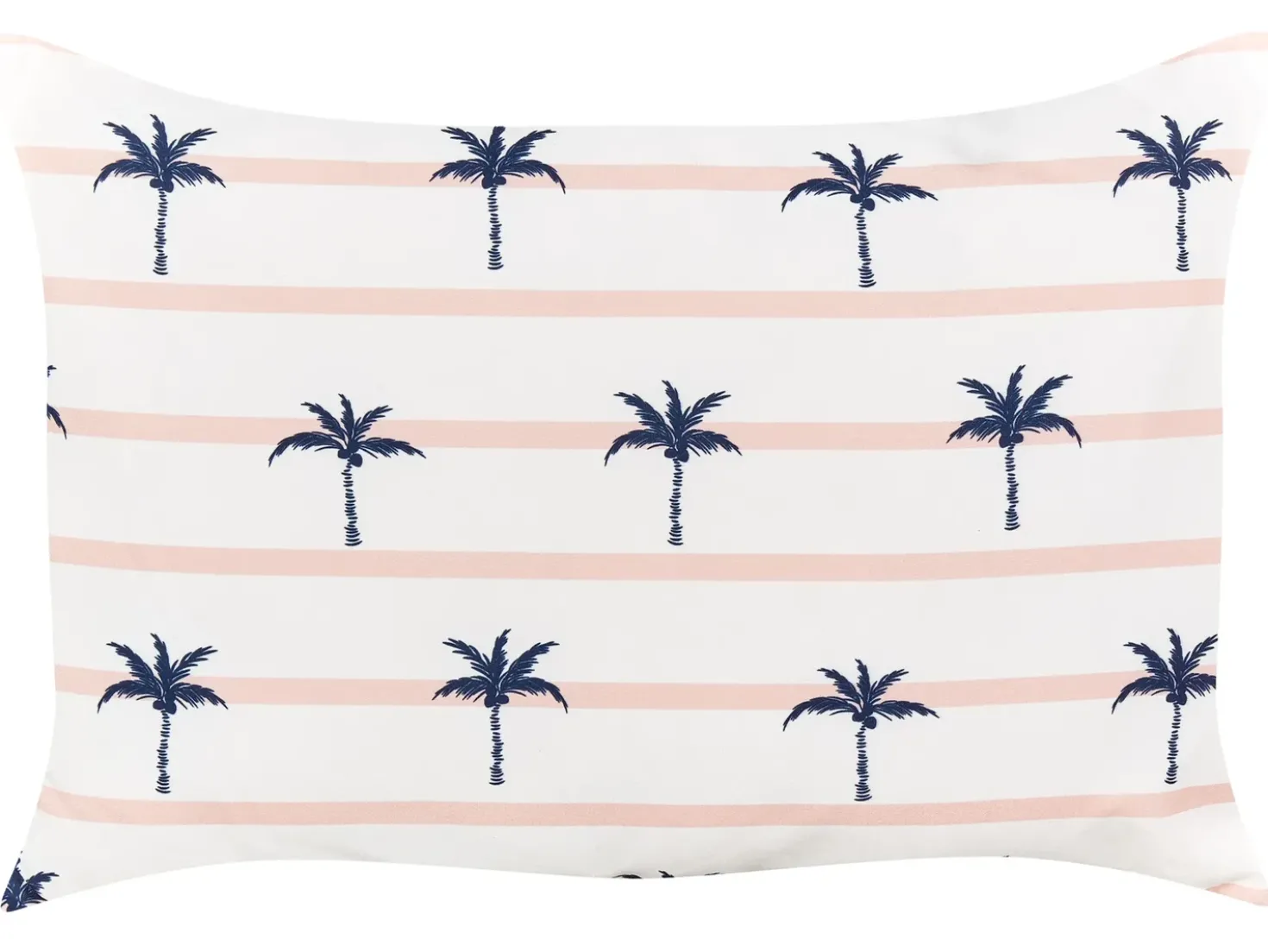 Set di 2 cuscini da esterno MOLTEDO A strisce 40 x 60 cm Bianco