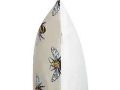 Set di 2 cuscini da esterno CANNETO Trama animale 40 x 60 cm Beige