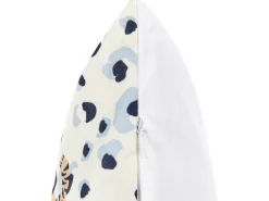 Set di 2 cuscini da esterno ARENZANO Trama animale 45 x 45 cm Beige