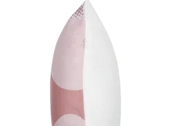 Set di 2 cuscini da esterno CAMPEI Trama astratta 45 x 45 cm Rosa