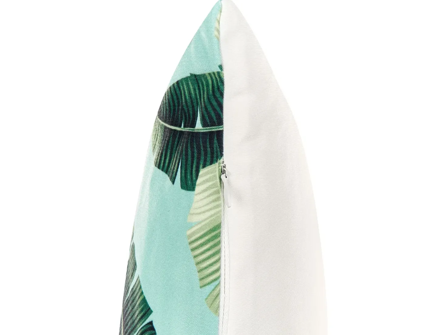 Set di 2 cuscini da esterno BOISSANO Trama di piante 40 x 60 cm Verde