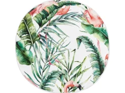 Set di 2 cuscini da esterno ELLERA Trama animale 40 x 40 cm Verde