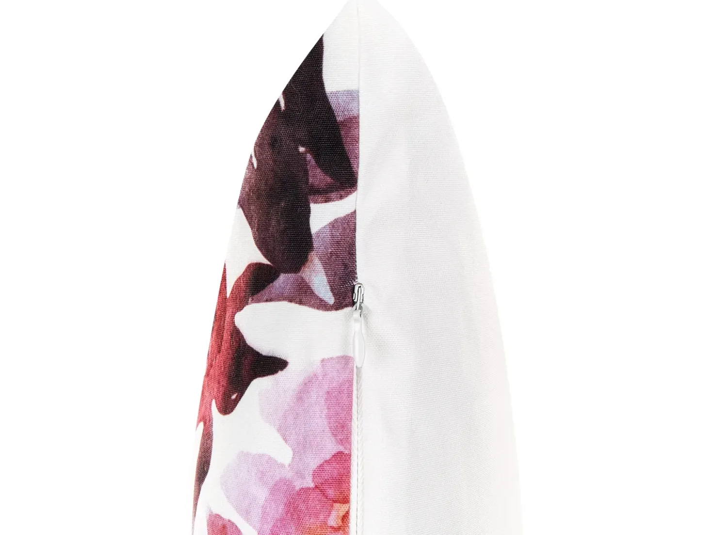 Set di 2 cuscini da esterno LANROSSO Trama floreale 40 x 60 cm Rosa