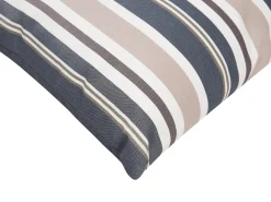 Set di 2 cuscini da esterno KASTOS A strisce 40 x 70 cm Tortora