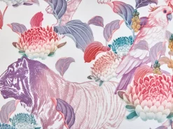 Set di 3 cuscini da esterno VIVID Trama floreale Multicolore