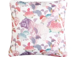 Set di 3 cuscini da esterno VIVID Trama floreale Multicolore