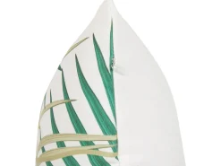 Set di 2 cuscini da esterno GAIANA Trama di piante 45 x 45 cm Verde