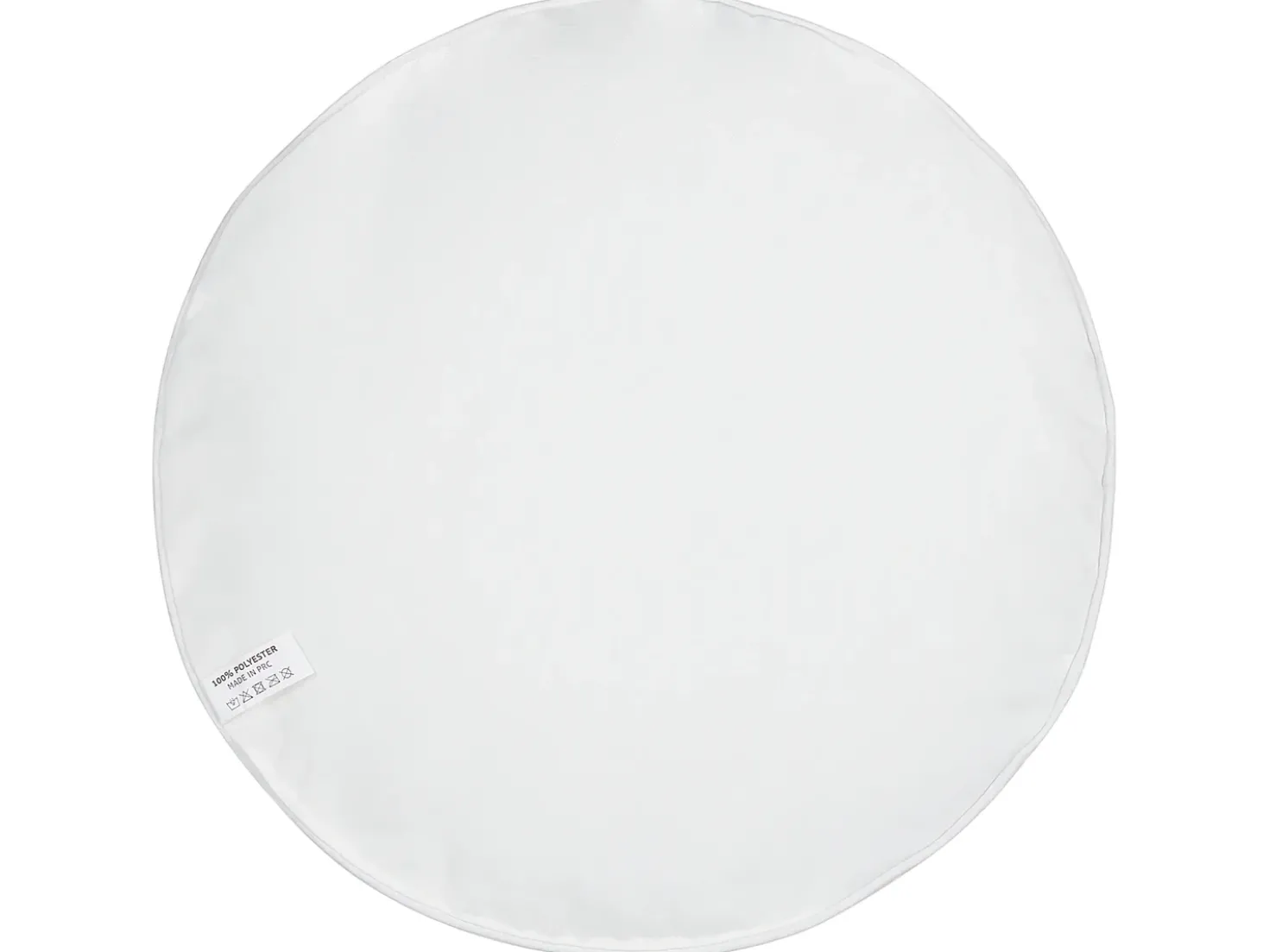 Set di 2 cuscini da esterno TORRETTA Trama di piante 40 x 40 cm Bianco sporco
