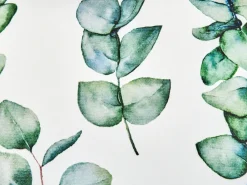 Set di 2 cuscini da esterno BOSQUE Trama di piante 45 x 45 cm Verde