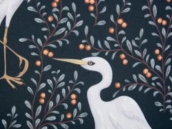 Set di 2 cuscini da esterno PIANAZZO Trama animale 45 x 45 cm Nero