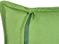 Set di 3 cuscini da esterno SEASIDE Trama di piante Verde