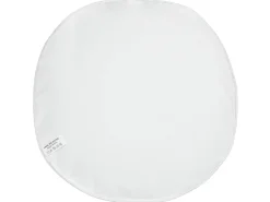 Set di 2 cuscini da esterno PIALPETTA Trama di piante 40 x 40 cm Arancione