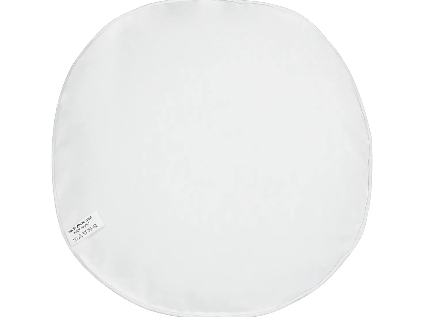 Set di 2 cuscini da esterno PIALPETTA Trama di piante 40 x 40 cm Arancione
