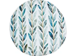 Set di 2 cuscini da esterno LOANO Trama di piante 40 x 40 cm Verde