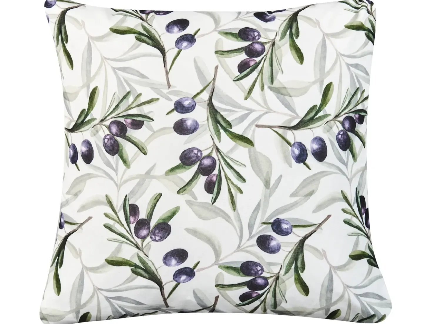 Set di 2 cuscini da esterno TRANQUI Trama di piante 45 x 45 cm Multicolore