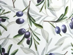 Set di 2 cuscini da esterno TRANQUI Trama di piante 45 x 45 cm Multicolore