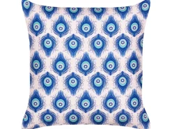 Set di 2 cuscini da esterno CERIANA Trama animale 45 x 45 cm Blu